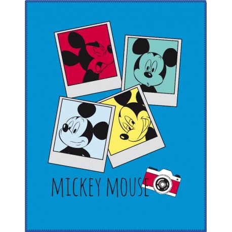 Fleecová deka Mickey Mouse "Photomaton"
