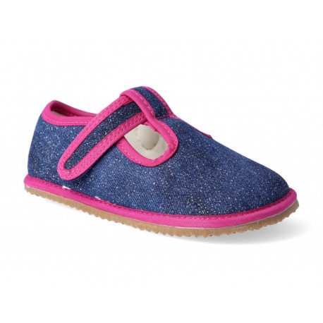 Barefoot papučky Protetika Raven Navy