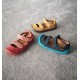 Detské barefoot sandály Protetika Berg - hnedá