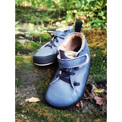 Detské barefoot topánky Pegres BF32 - modrá