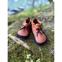 Detské barefoot topánky Pegres BF32 - hnedá