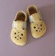 Detské barefoot papuče Pegres BF04 - žlté