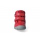 Detské zimné barefoot topánky Protetika Elis Red
