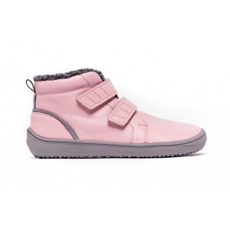 Detské zimné barefoot topánky Be Lenka Penguin - Pink