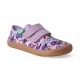 Detské plátené barefoot topánky Froddo G1700283-2 lilac