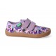 Detské plátené barefoot topánky Froddo G1700283-2 lilac