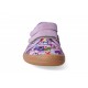 Detské plátené barefoot topánky Froddo G1700283-2 lilac