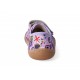 Detské plátené barefoot topánky Froddo G1700283-2 lilac