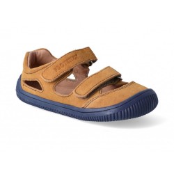 Detské barefoot sandály Protetika Berg - beige