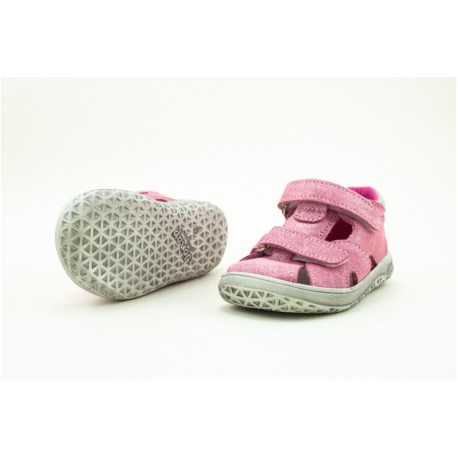 Detské barefoot sandálky Jonap B8S - ružová
