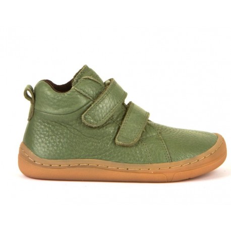 Detská barefoot členková obuv Froddo G3110195-6 - olive