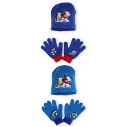 Detská čiapka + rukavice Mickey Mouse