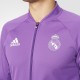 adidas Real Madrid Anthem Jacket 2016/17 - fialová
